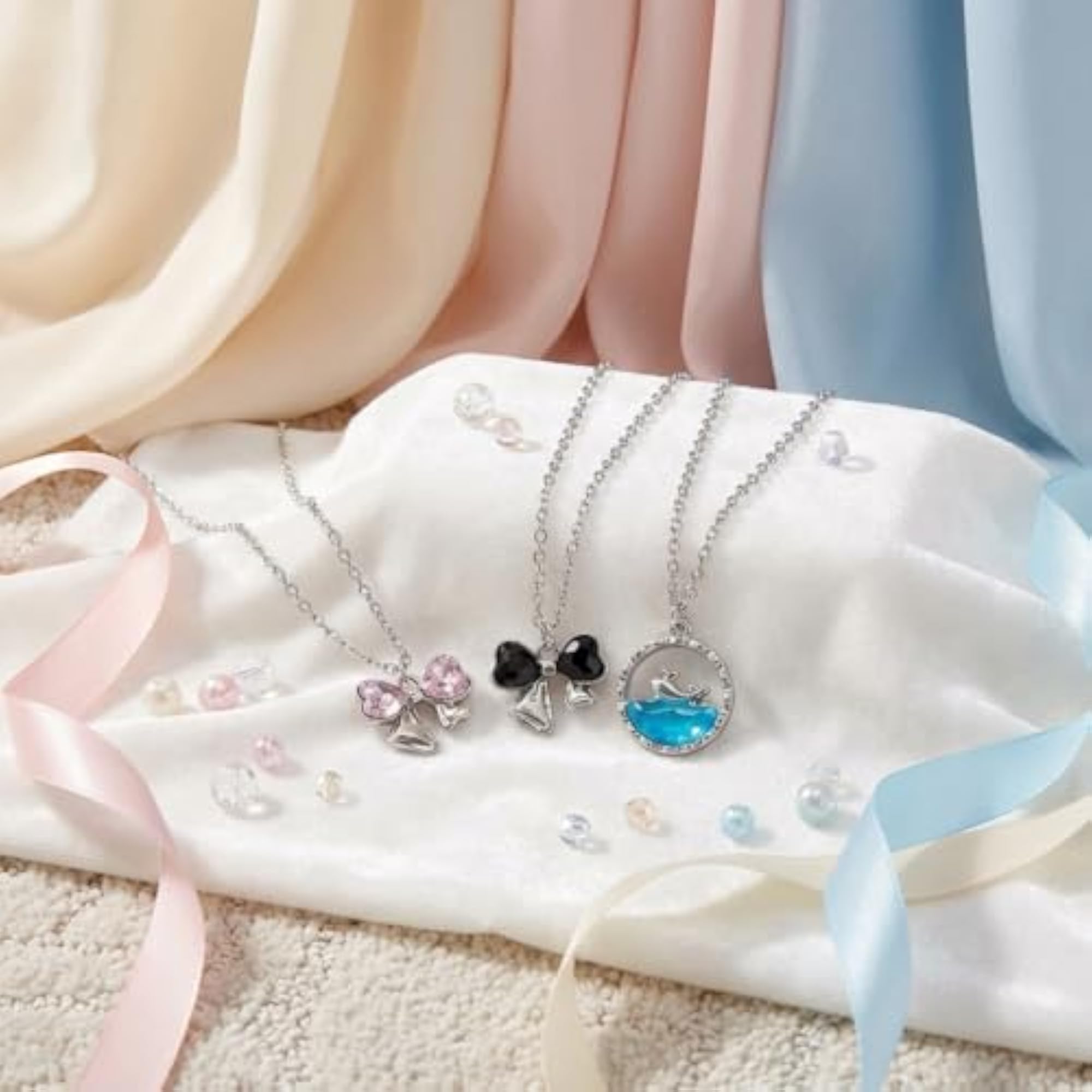Stylish Pendant Necklace Combo with Dolphin Locket